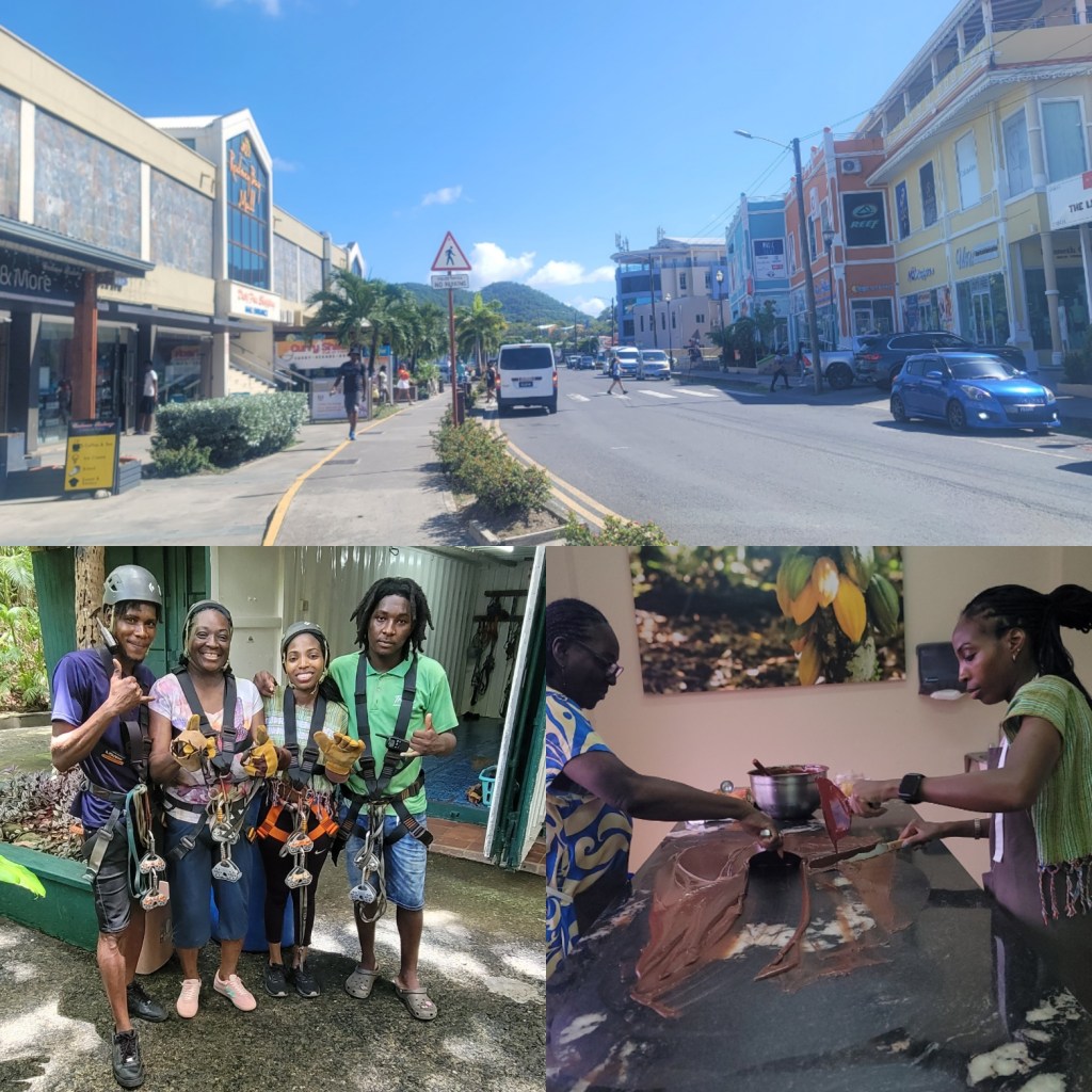 St. Lucia: A Day At The Mall/Zipline & Cacoa Workshop